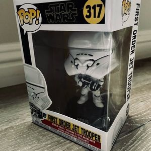 Funk pop star wars first order jet trooper #317